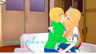 Koikatsu 3D Harem Frontline Ep 3: Sultry lesbian passion ignites tensions