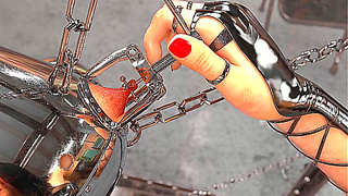 Metal Masters Collide in Steamy 3D Gay Domination Battle