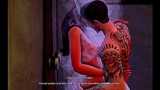 Fanged Desire: Vampire Lesbians Entwined in 3D Heat – Fangs Roses E3