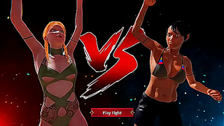 Judith Takes On Dela in a Wild 3D Hentai Bedroom Battle
