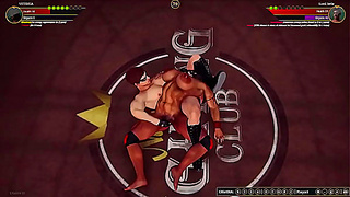 Vittoria Faces Lord Jerle in Hot Nude Combat Encounter – Fighter 3D Action
