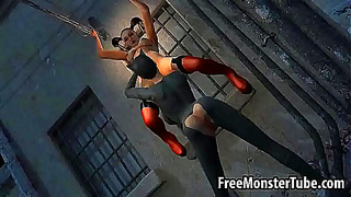 Harley Quinns Wild Outdoor Tryst Unfolds in Sensual 3D Detail