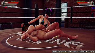Ethan Clashes With Desa Skin-to-Skin in Steamy Naked Fighter Showdown