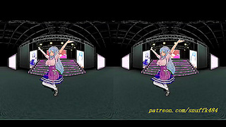 Lamys Seductive Dance in 3D VR180 – A Steamy Hololive Fantasy Unfolds