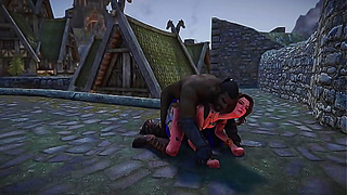 Roslunds Forbidden Lust: Seducing Ysolda Under Skyrims Moonlight – Part 1