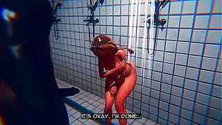 Gym Coach Seduces Pupil in Hot Shower Fantasy – 3D Hentai Lust