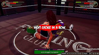 Helena Fights She-Hulk in Steamy Nude Brawl – Naked Fighter 3D Clash