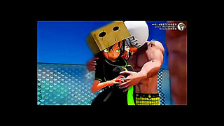Teen MMD Avatars Indulge in Taboo Pleasures with Messy Facial Climax