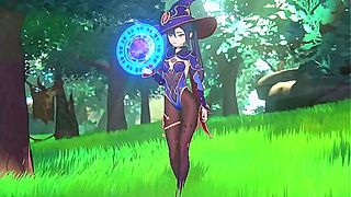 Steamy Genshin Journey: Wild 3D Hentai Fantasies Come Alive