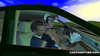 Voluptuous Animated Maid Tempted in Sultry 3D FantasiaErotica