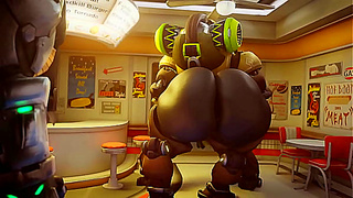 Orisa Takes Control in Steamy Busty Overwatch Hentai 3D Scenes