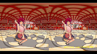 Marine Virtual Dance Unfolds in Steamy 3D HoloVR Fantasy Encounter