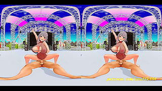 Noel Takizawas Seductive VR Dance in Immersive 3D Hololive Show