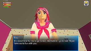 Ray Rules the Academy with Strict Feminine Power in 3D College Lust Tale