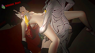 Ruby Yields to Busty Futanaris Dominant Embrace – Sensual Moans Await