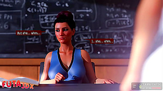 Busty Futa Learns Seduction from Mistress in Hot Forbidden Lesson