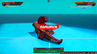 Bare-Knuckle Beauty Battle: Bruna vs Maeve in Hot Nude Fight Action