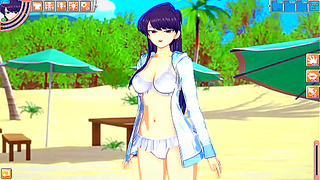 Komi Shatters Her Quiet Vibe with Hot, Uncensored Passion in Koikatsu Fun