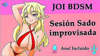 Spicy Spanish Seduction: Sensual JOI Bold Sado Thrills in Steamy Animation