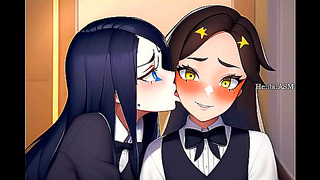 ASMR Whispers Sensual Kisses Spark Forbidden Desires in Hot Hentai Tale