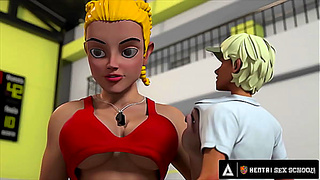 Curious Student Explores Teachers Secret Desires in Hot School Tryst