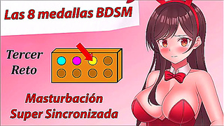 Third Medal JOI Domination in Steamy Spanish Erotica – BDSM Hentai fantasy