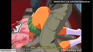 Plump Hentai Maiden Surrenders to Steamy First-Time Anal Encounter
