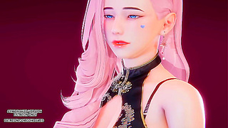 Hyolyns Sensual Solo Ignites Fiery Seraphime Dream – Hot MMD Action