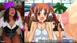 Seductive Foxy Beauty Enchants All Neighbors in Steamy Hentai Tryst
