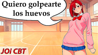 Momo Te Entrena Jugando con tus Bolas en Escena JOI Ardiente