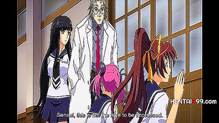 Lesbian Yields to His Allure in Forbidden Tryst Full of Fire and Lust