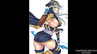 Ashe Tempts Her Enemies in Sultry League of Legends Erotic Encounter
