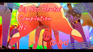 Voluptuous Hentai Babes Showcase Busty Curves in Steamy D-Art Pleasures
