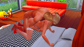Ken Witnesses Barbies Steamy Anal Delight in Curvy Hentai Dream World