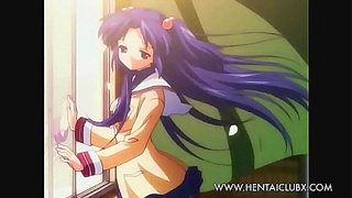 Seductive anime vixen teases with forbidden passion in steamy fantasy encounter