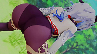 Luscious Hentai Beauties Tease with Voluptuous Moves and Sensual