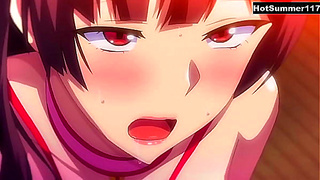 Forbidden Desire: Steamy Lesbian Affair Ignites in School Hentai Fantasy