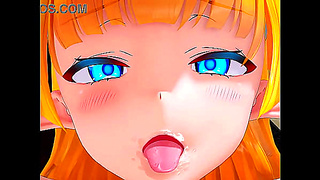 Elven Maidens Forbidden Forest Encounter Turns Into Wild MMD Romance