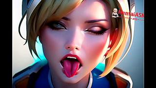 Hentai Cosplay Delight – Sensual Whispers Teasing Moans in ASMR Fantasy