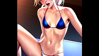 Blonde Goddess Finds Ultimate Pleasure in Hot Hentai Encounter