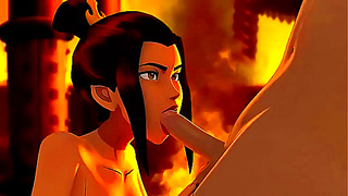Azula Takes Control in Sultry Animated Trysts – Fiery HD Hentai Scenes