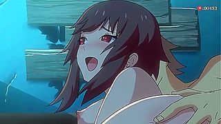 Megumins Fiery Desires Ignite in a Wild KonoSuba Tryst