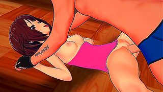 Megumins Busty Exposed in Hot Konosuba Hentai Fantasy