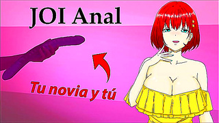 Girlfriend Yearns for Dual Anal Pleasure – JOI Hentai Delight