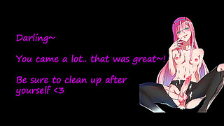 Zero Two Tempts With Double Penetration Fantasy – A Sensual Hentai Ride