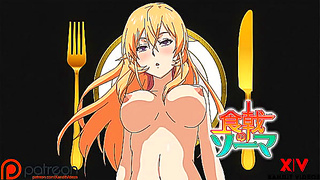 Erina Whips Up Forbidden Desires in a Spicy Food Wars Romance Tale