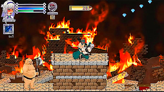 Dual Monster Domination Thrills Girl in Bullet Requiem Ryona Fantasy