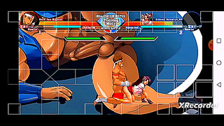 Athena Warms Up Joe with Seductive Moves in KOF Heat-Filled Rendezvous
