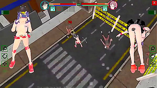 Female Guards Ignite Forbidden Lust in Sci-Fi Suppanuki Adventure