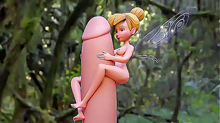 Tinkering Temptation: Tinker Bells Hidden Throbbing Tool Exposed in Naughty Fairy Tale